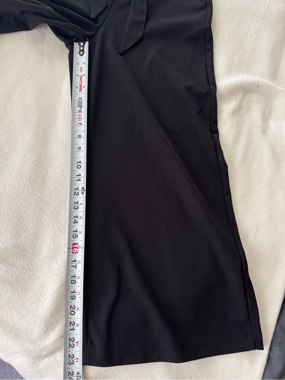Vintage Rewash Wide Leg Pants Black Size Small career classic - Picture 9 of 10